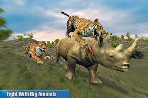 Tiger Games: Tiger Sim Offline - Gameplay image of android game