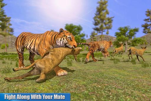 Tiger Games: Tiger Sim Offline - Gameplay image of android game