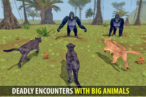 Panther Simulator: Wildlife Animal  Sim - Gameplay image of android game