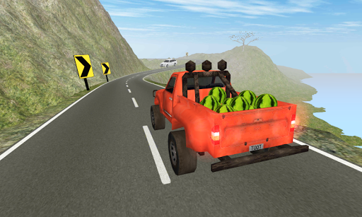Truck Driver 3D - Offroad - Gameplay image of android game