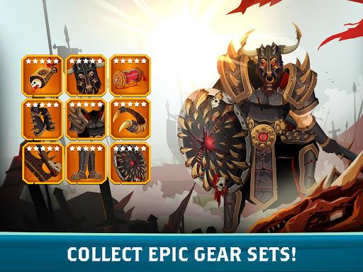 Questland: Turn Based RPG - Gameplay image of android game