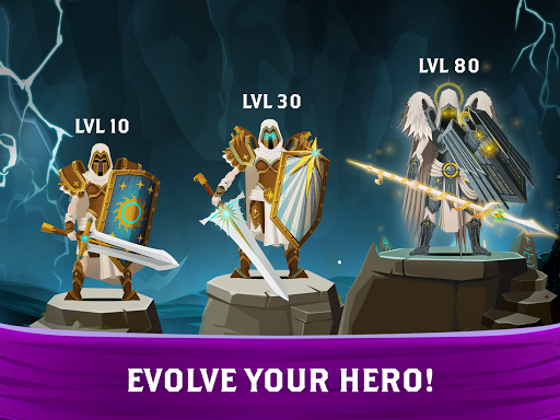 Questland: Turn Based RPG - Gameplay image of android game