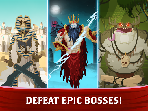 Questland: Turn Based RPG - Gameplay image of android game