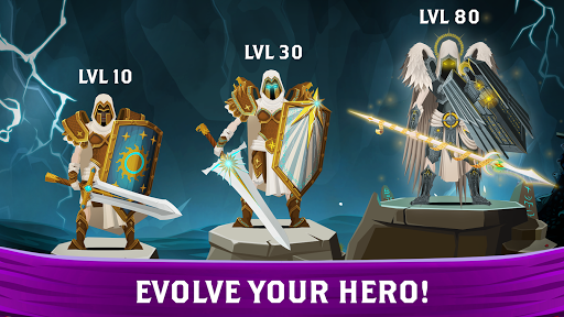 Questland: Turn Based RPG - Gameplay image of android game