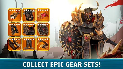 Questland: Turn Based RPG - Gameplay image of android game