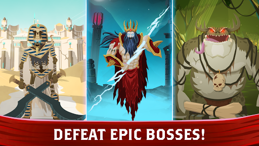 Questland: Turn Based RPG - Gameplay image of android game