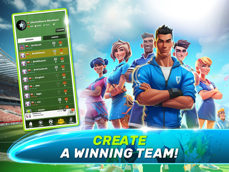 Soccer Clash: Football Game - عکس بازی موبایلی اندروید