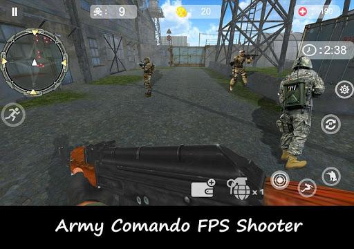 Anti Terrorism Strike Counter Terrorist Open War - Gameplay image of android game