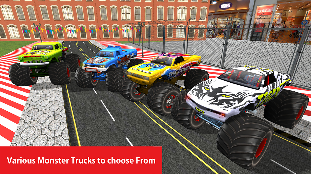 Offroad Monster Truck Parking - عکس بازی موبایلی اندروید