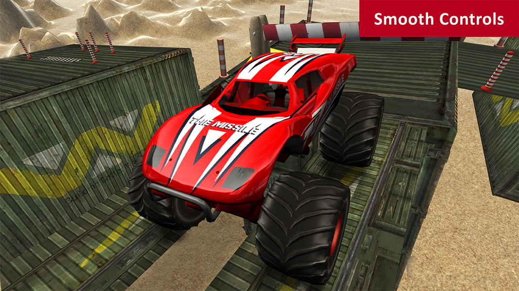 Offroad Monster Truck Parking - Gameplay image of android game