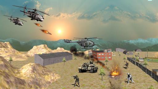 Gunship Helicopter Strike Special Forces War - عکس بازی موبایلی اندروید
