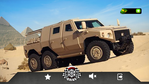 ۴x۴ Off Road Army Truck Driving Desert Games ۲۰۱۸ - عکس بازی موبایلی اندروید