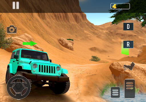 Offroad Jeep Driving  ۴x۴ Desert Adventure - عکس بازی موبایلی اندروید