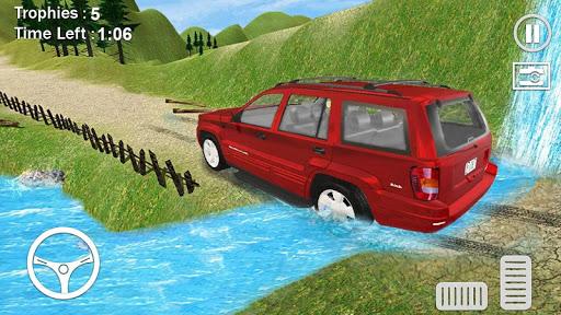 4X4 Mountain Jeep Driving Simulator 2018 - Gameplay image of android game