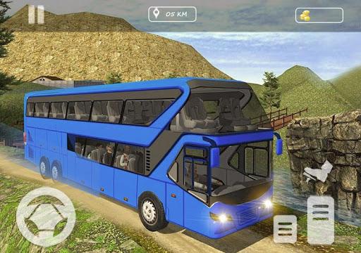 Real Offroad Bus Simulator 2020 Tourist Hill Bus - عکس بازی موبایلی اندروید