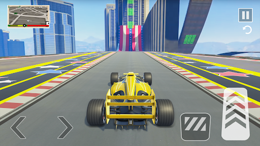 Formula Car Stunt - Car Games - Gameplay image of android game