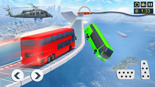 Stunt Driving Games: Bus Games - Gameplay image of android game