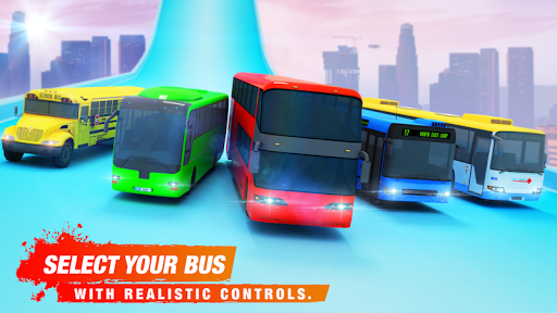 Stunt Driving Games: Bus Games - Gameplay image of android game