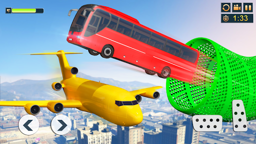 Stunt Driving Games: Bus Games - Gameplay image of android game