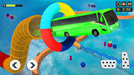 Stunt Driving Games: Bus Games - عکس بازی موبایلی اندروید