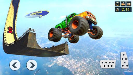 Car Stunts: Monster Truck Game - Gameplay image of android game