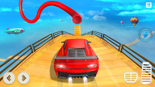 Crazy Car Stunts 3D Mega Ramp Stunt Car Games - Impossible Stunt