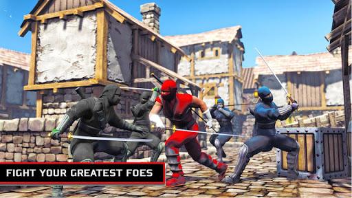 Ninja Assassin SuperHero - Gangster Fighting Games - Gameplay image of android game