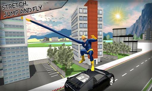 Elastic Rope Hero: Superheroes Fighting Games - Gameplay image of android game