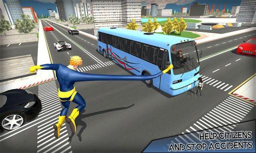 Elastic Rope Hero: Superheroes Fighting Games - عکس بازی موبایلی اندروید
