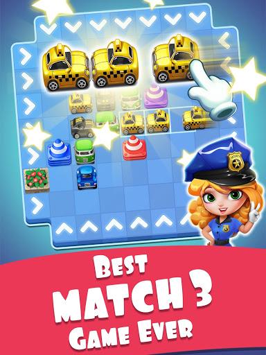 Traffic Jam Cars Puzzle Match3 - Gameplay image of android game