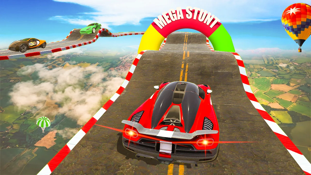 Mega Ramps Ultimate Car Races - Gameplay image of android game