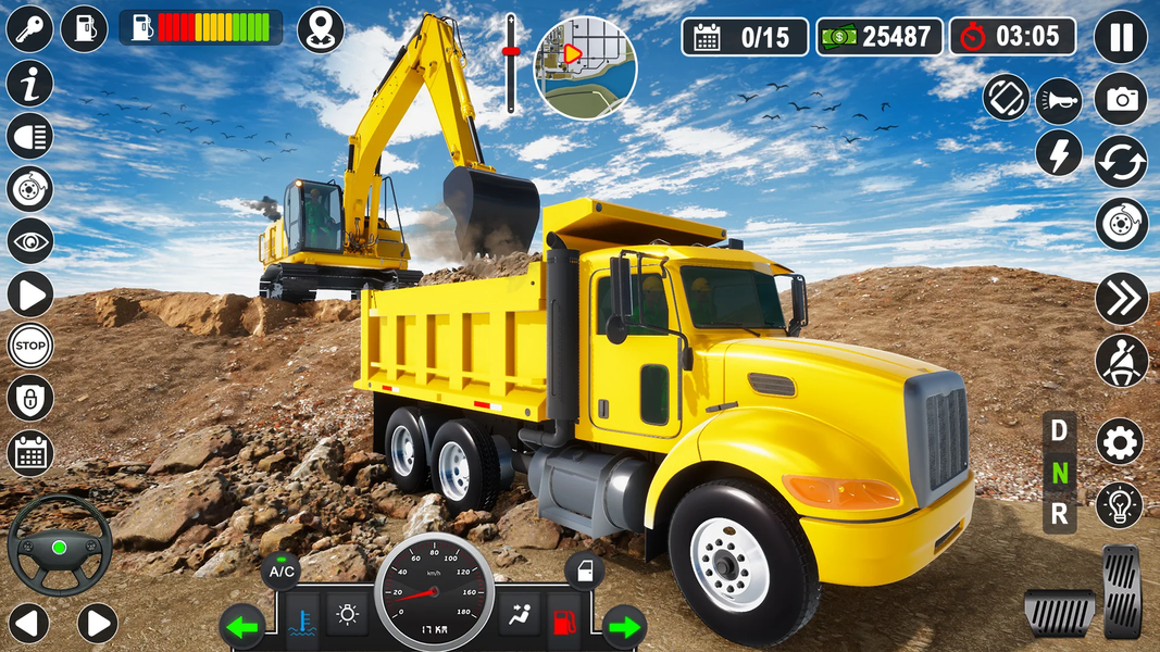 Construction Games Simulator - Gameplay image of android game