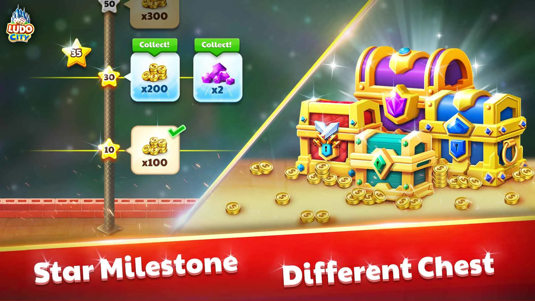 Ludo City™ - Gameplay image of android game