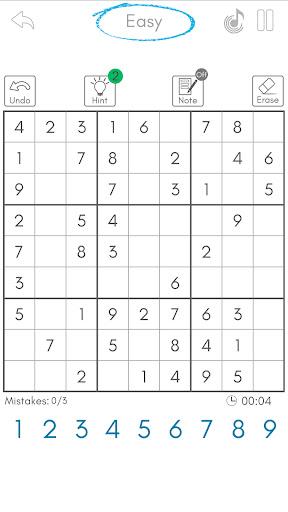 Sudoku King™ - Daily Puzzle - Gameplay image of android game