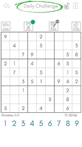 Sudoku King™ - Daily Puzzle - Gameplay image of android game