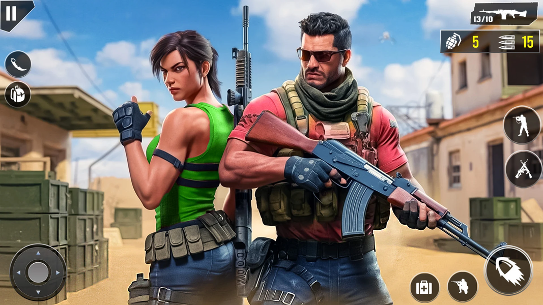 Fps Offline Gun Shooting Game - عکس بازی موبایلی اندروید
