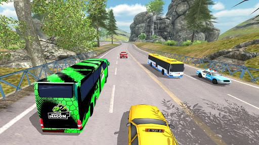Offroad Bus Climb Hill Racing - Gameplay image of android game