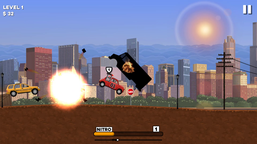 Death Chase Nitro - Gameplay image of android game