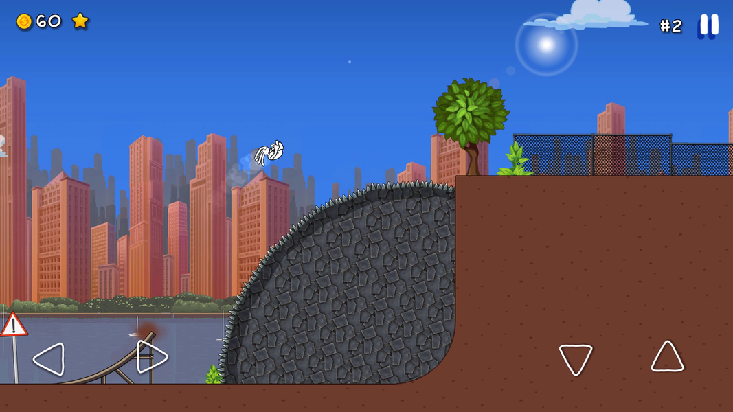 Dreadhead Parkour - Gameplay image of android game