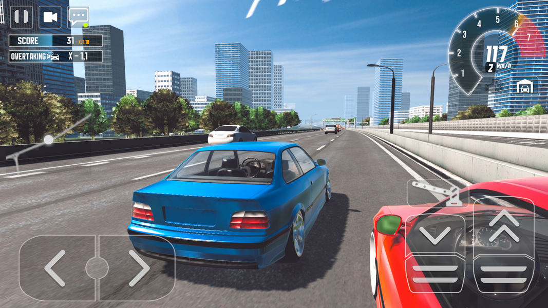 Japan Highway: Car Racing Game - Gameplay image of android game