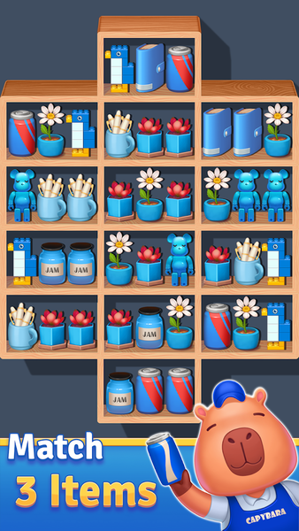 Capybara Sort Master - Gameplay image of android game