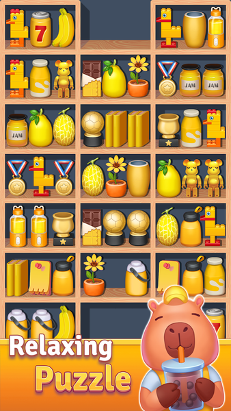 Capybara Sort Master - Gameplay image of android game