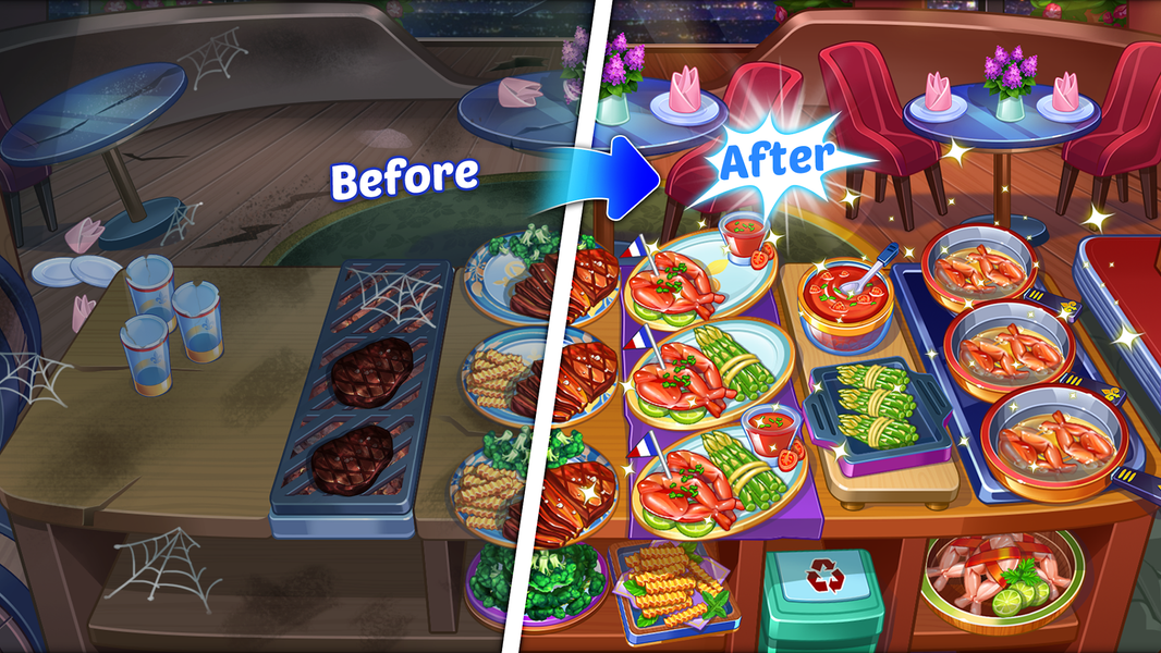 Cooking Trendy - Gameplay image of android game