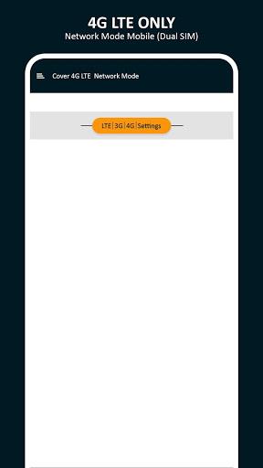 4G LTE Only - 4g LTE Mode - عکس برنامه موبایلی اندروید