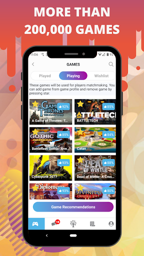 GameTree: LFG & Gamer Friends - عکس برنامه موبایلی اندروید