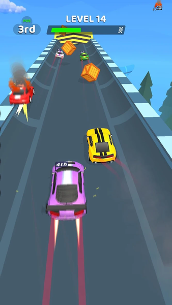 Turbo Race - Gameplay image of android game