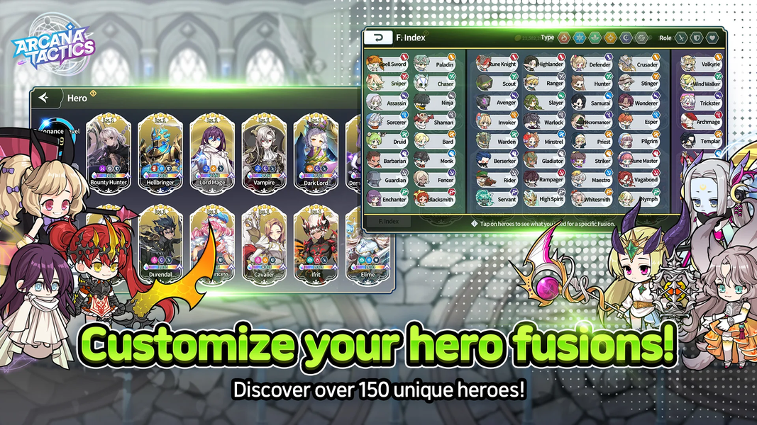 Arcana Tactics: Tactical RPG - عکس بازی موبایلی اندروید