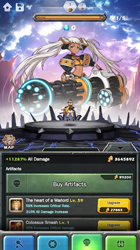 Monster Warlord - Gameplay image of android game