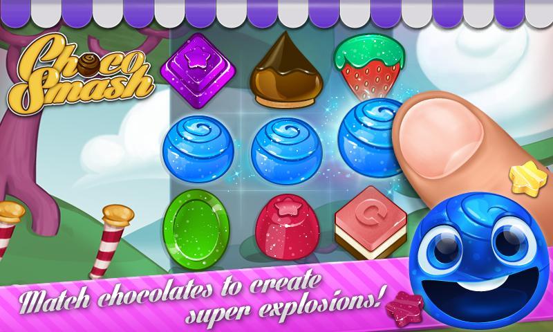 Choco Smash - Gameplay image of android game