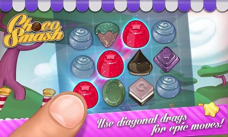 Choco Smash - عکس بازی موبایلی اندروید